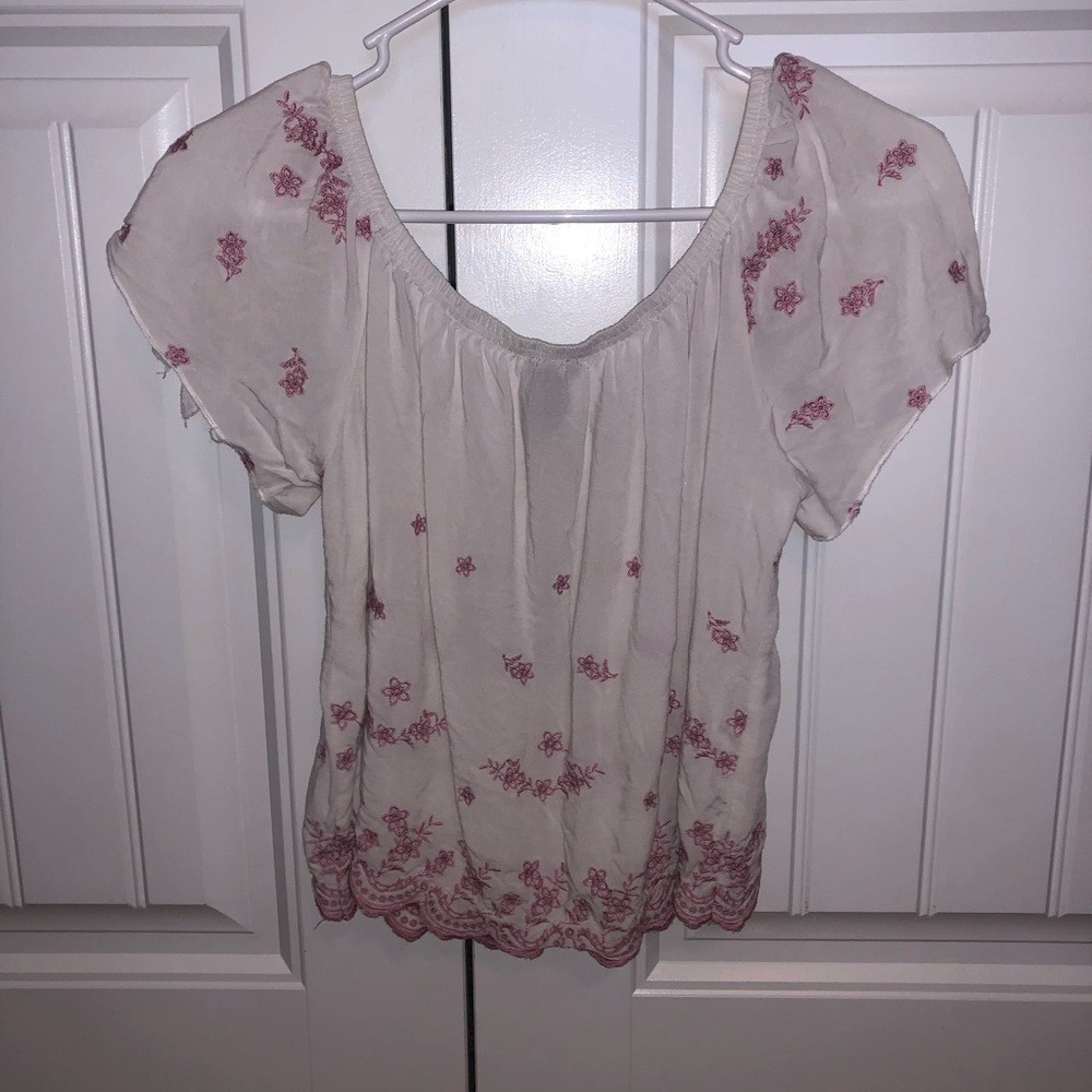 Off the shoulder top